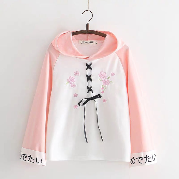 Cute Sakura Hoodie