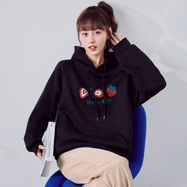 Cute Strawberry Hoodie