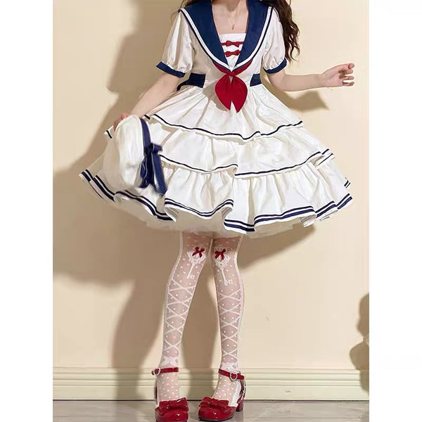 Cute Sailor Girl Dress