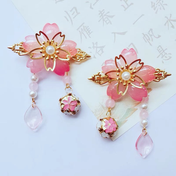 Cute Sakura Hair Clips