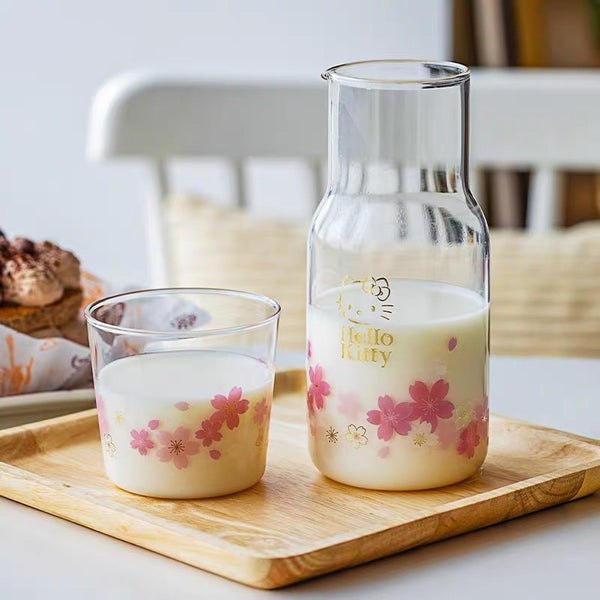 Sakura Kitty Drinking Bottle And Cup