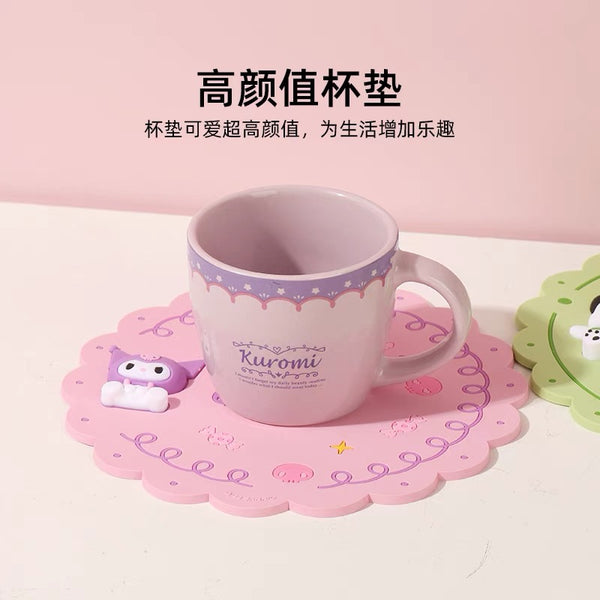 Cute Cartoon Cup Mat