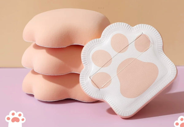 Cute Paw Powder Puff