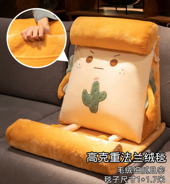Cute Toast Pillow