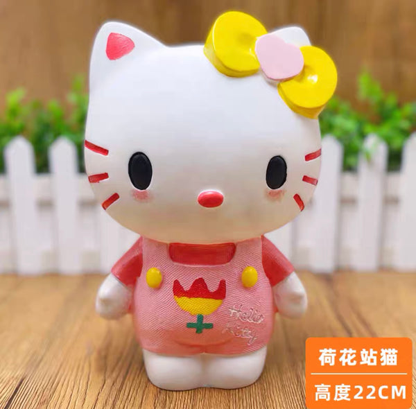 Kawaii Kitty Hand Painted Doll