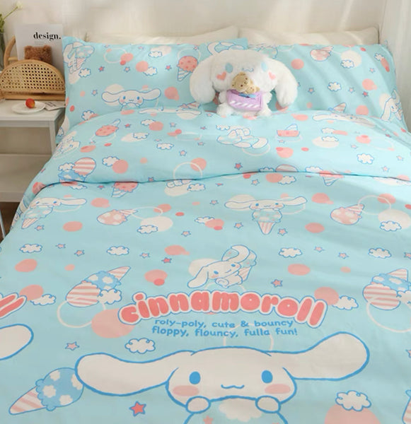 Cute Cinnamoroll Bedding Set