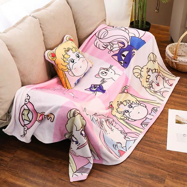 Anime  Pillow & Blanket