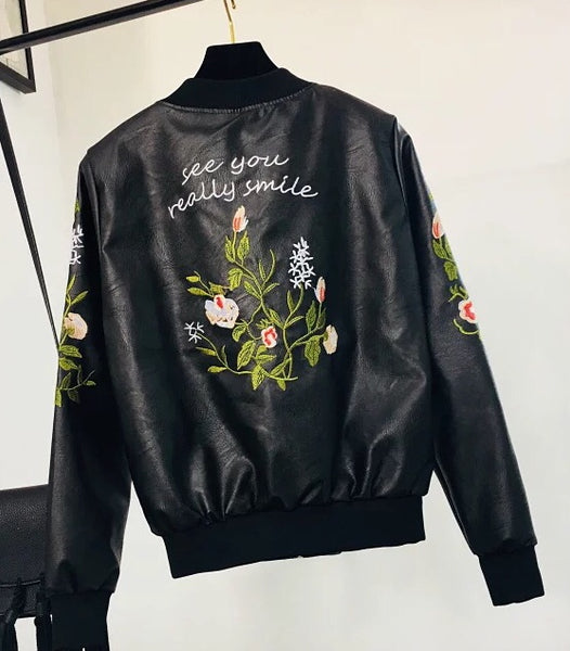Harajuku Flower Coat