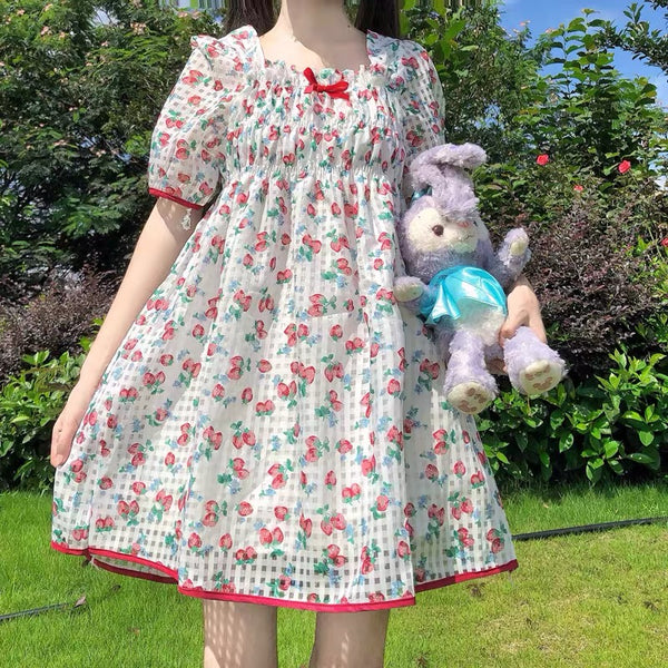 Cute Strawberry Dress