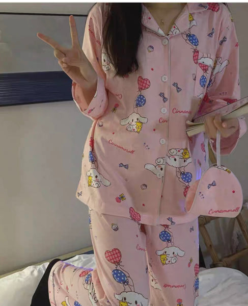 Kawaii Cartoon Pajamas