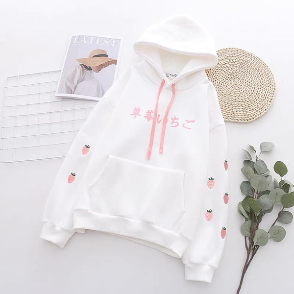 Cute Strawberry Hoodie