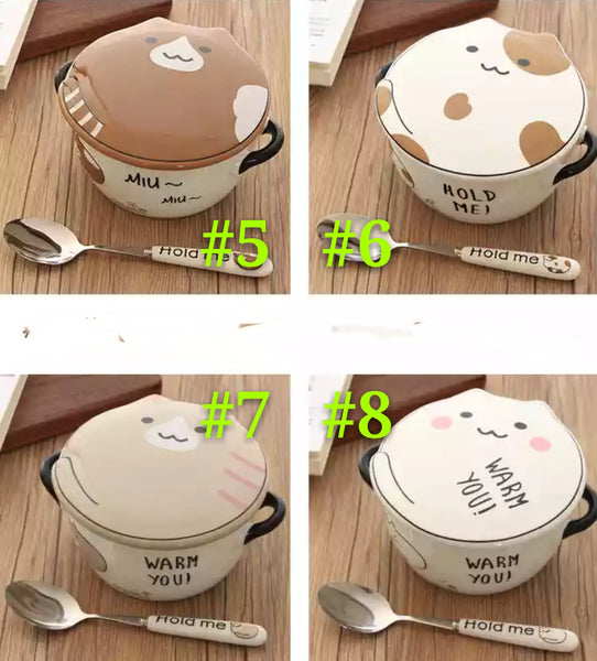 Kawaii Cat Bowl