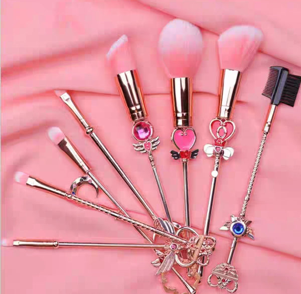Kawaii Anime Make Up Brush Suit