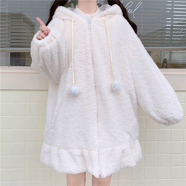 Kawaii Bunny Ears Coat