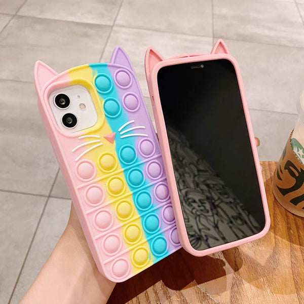 Cat Phone Case For Iphone7/7P/8/8plus/X/XS/XR/Xs max/11/11Pro/11proMax/12/12proMax/12pro