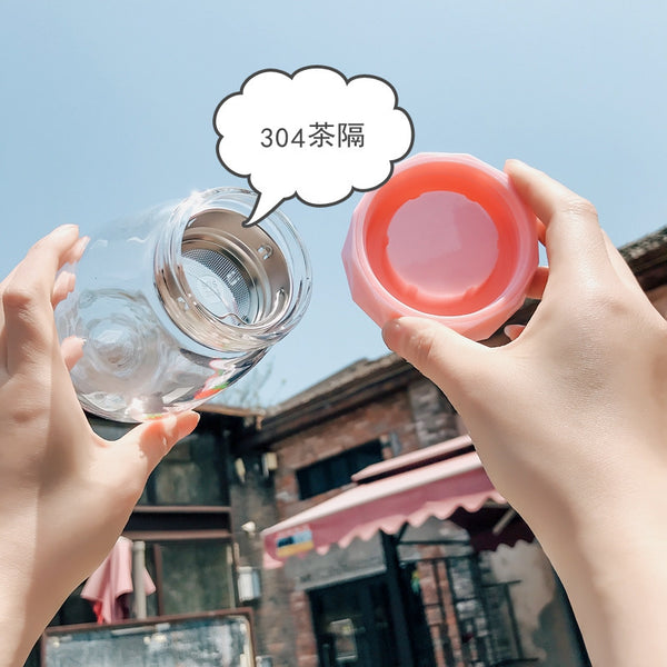 Cute Strawberry Drinking Bottle