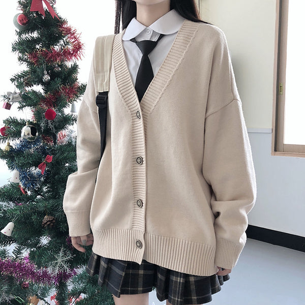 Cute Style Sweater Coat