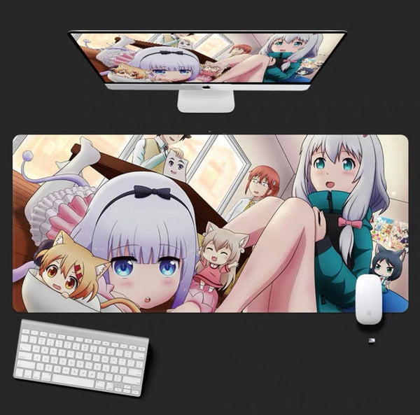 Kawaii Girl Mouse Pad