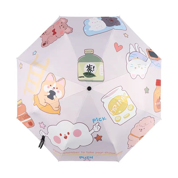 Cartoon Printed Umbrella