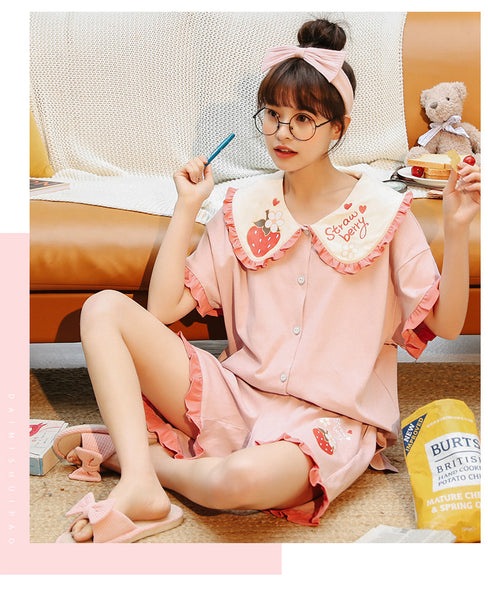 Strawberry Pajamas