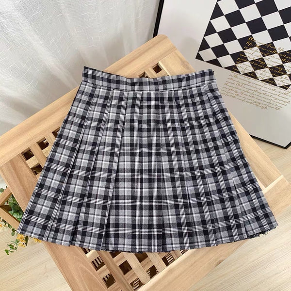 Cute Plaid Skirt