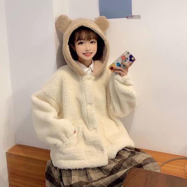 Kawaii Bear Ears Coat