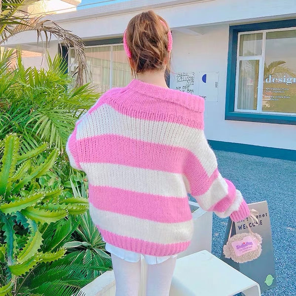 Pinky Bear Sweater