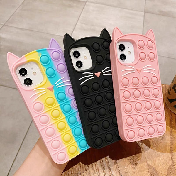 Cat Phone Case For Iphone7/7P/8/8plus/X/XS/XR/Xs max/11/11Pro/11proMax/12/12proMax/12pro