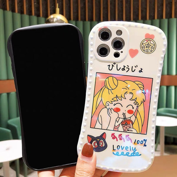 Cute Usagi Phone Case For Iphone7/7P/8/8plus/X/XS/XR/XSmax/11/11pro/11pro max/12/12mini/12pro/12proMax