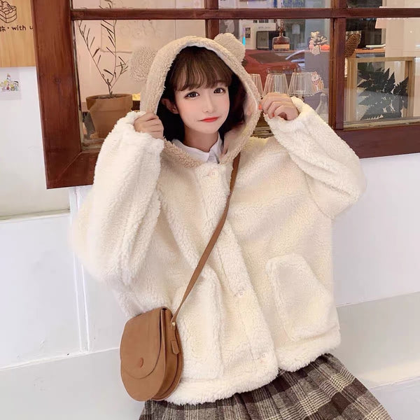 Kawaii Bear Ears Coat