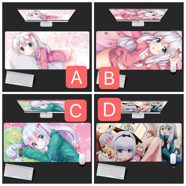 Kawaii Girl Mouse Pad