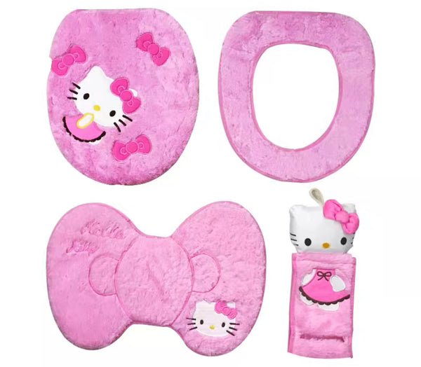 Hello Kitty Toilet Mat Suit