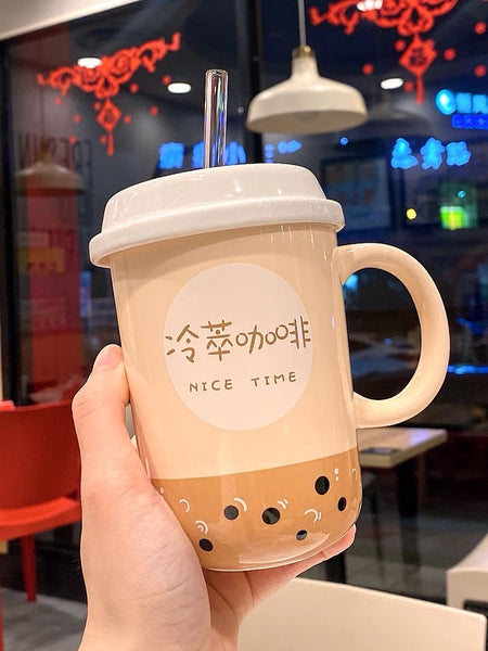 Kawaii Boba Mug