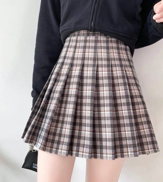 Cute Plaid Skirt
