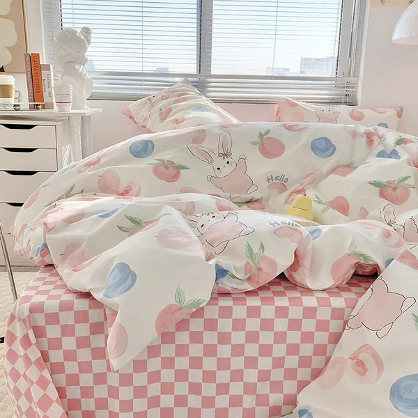 Cute Rabbit Bedding Set