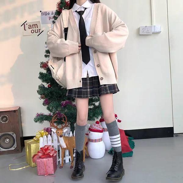 Cute Style Sweater Coat