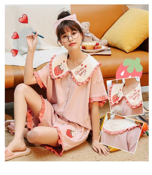 Strawberry Pajamas