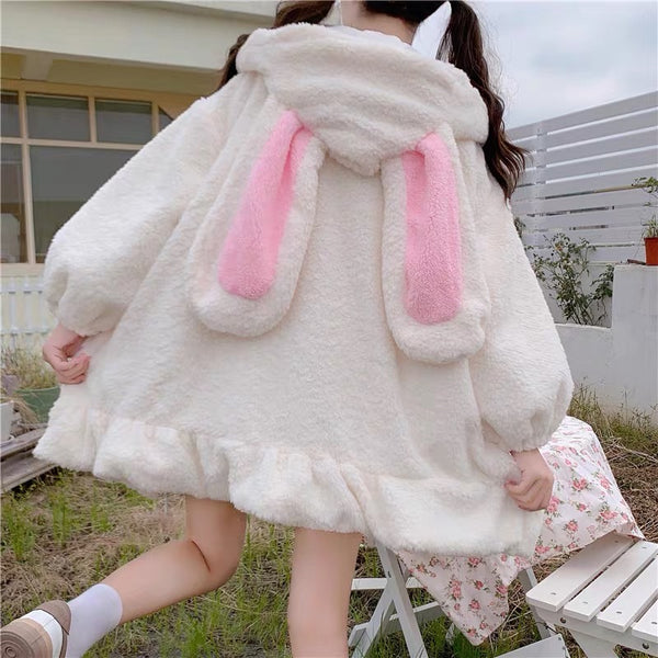 Kawaii Bunny Ears Coat