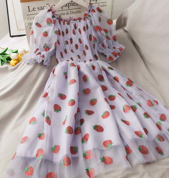 Cute Strawberry Dress