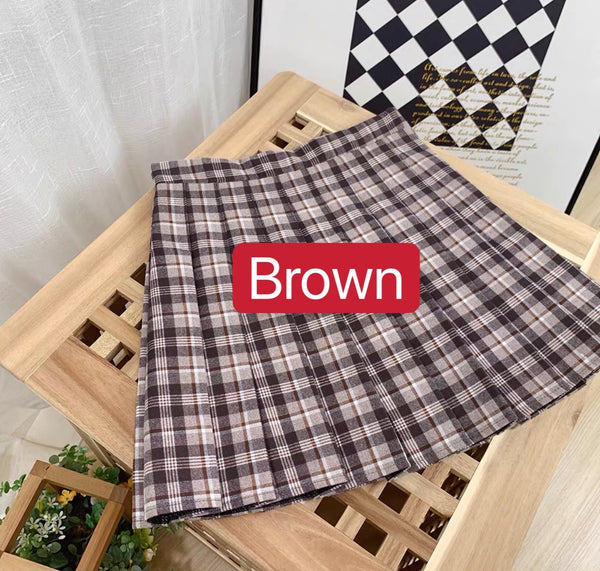 Cute Plaid Skirt