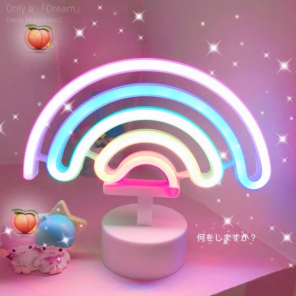 Cute Rainbow Lamp