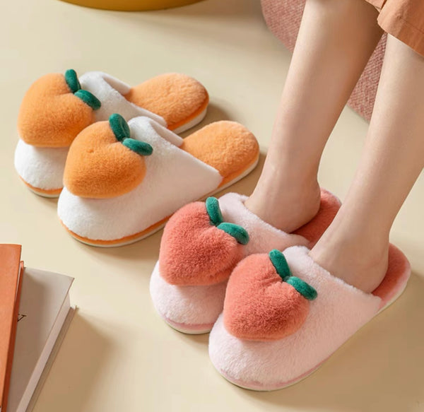 Sweet Peach Slippers