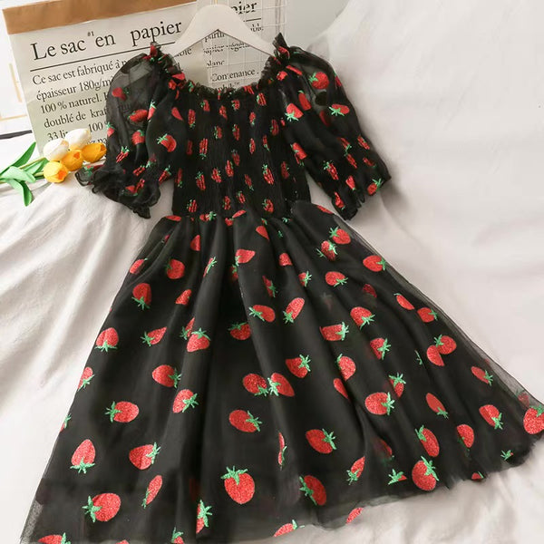 Cute Strawberry Dress