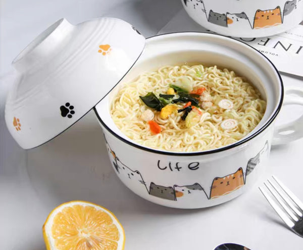 Kawaii Cat Bowl