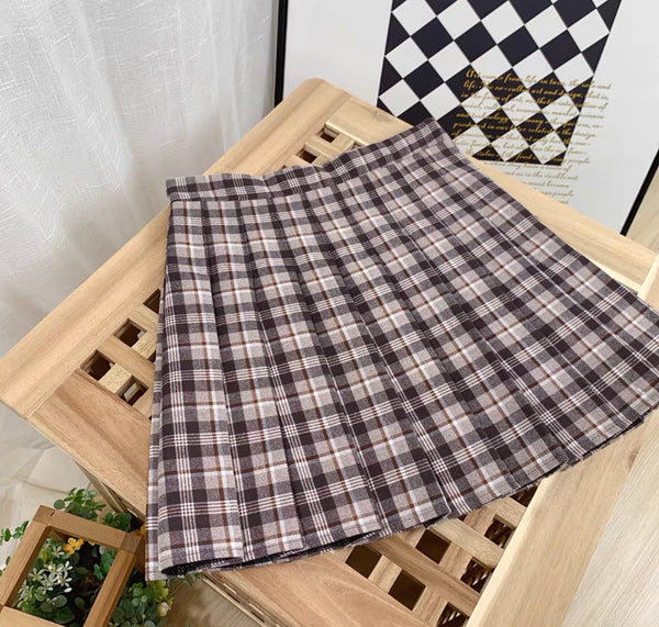 Cute Plaid Skirt