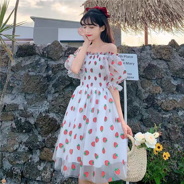 Cute Strawberry Dress