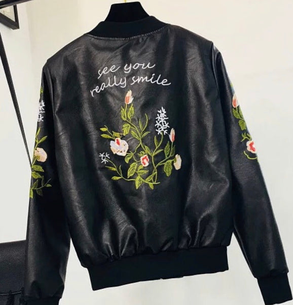 Harajuku Flower Coat