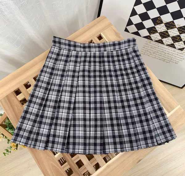 Cute Plaid Skirt