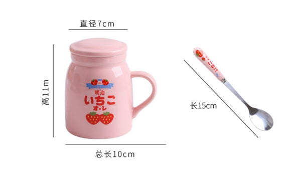 Cute Strawberry Mug