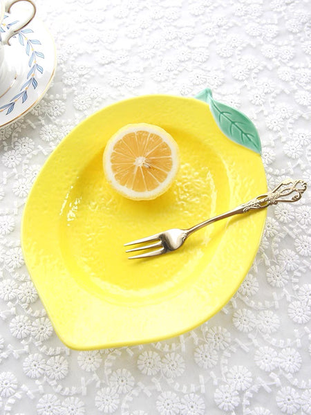 Cute Lemon Plate